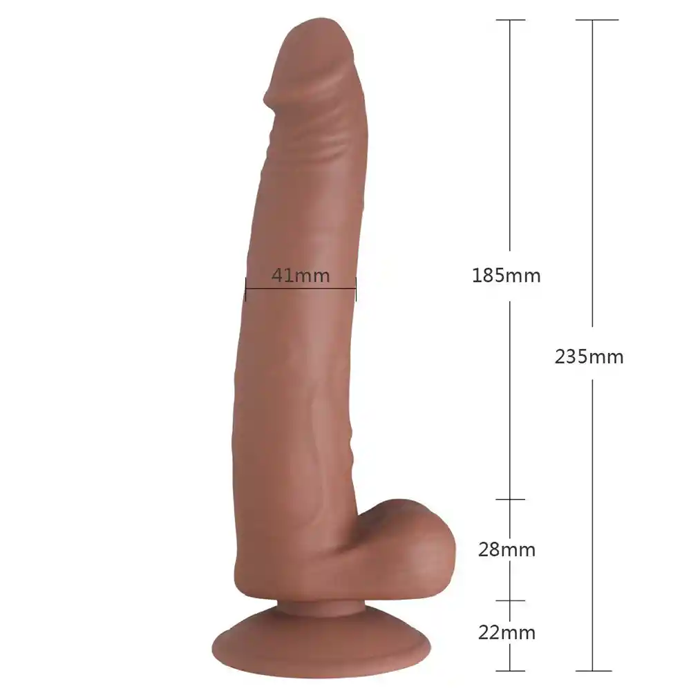 Dildo Realista Paimon Café 23.5 Cm Camtoyz