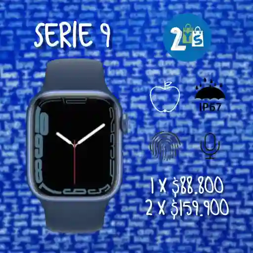 Smartwatch Serie 9 Azul