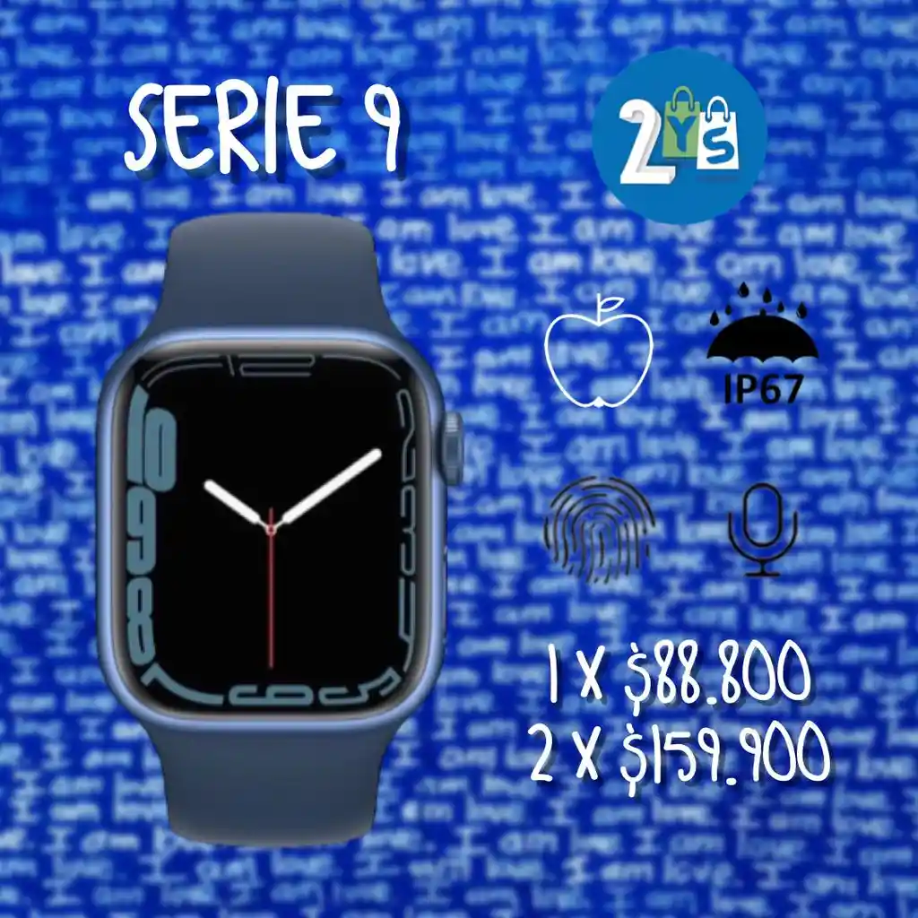 Smartwatch Serie 9 Azul