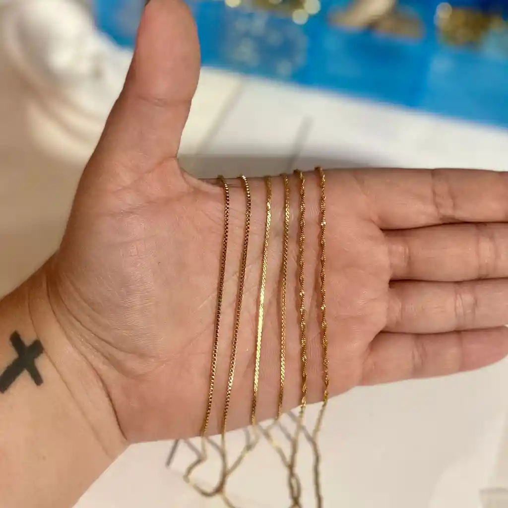 Cadenas Dorada, Tejidos