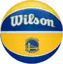 Balón De Baloncesto #7 Wilson Nba Tyde, En Caucho, Gs Warriors/ Amarillo