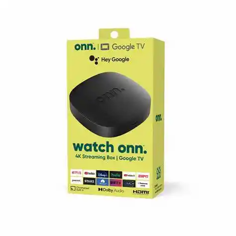 Onn Uhd Streaming 4k 2 Gb Ram Google Tv 2023 Color Negro Tipo De Control Remoto Control De Voz