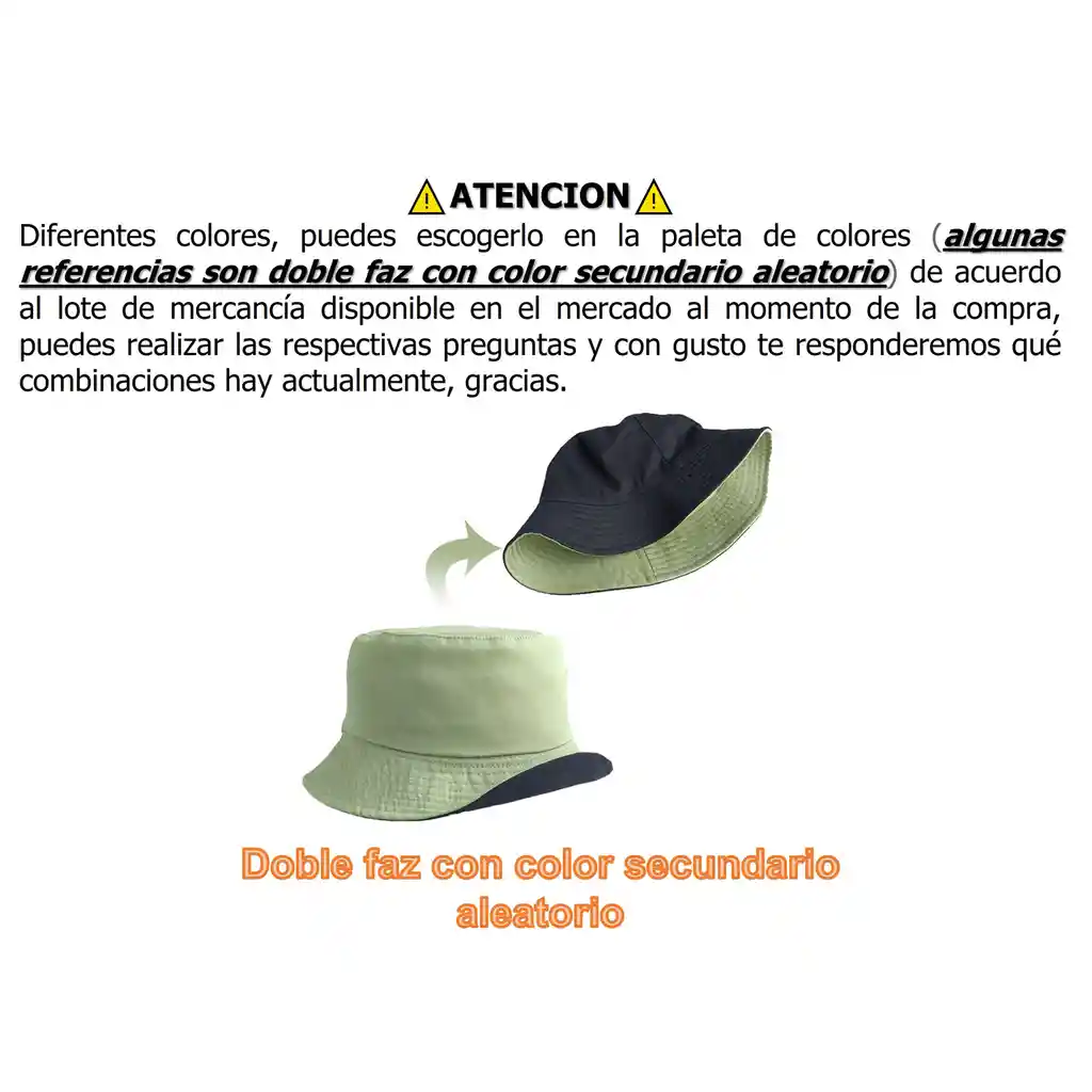 Gorro Pescador Pesquero Bucket Hat Militar Hombre Mujer Gorra