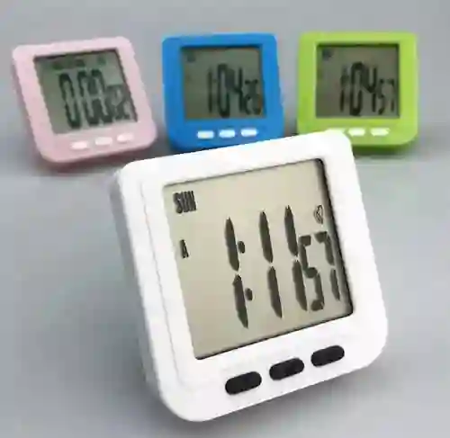Reloj Despertador Kadio Kd-1826a-c Sn Tic Tac