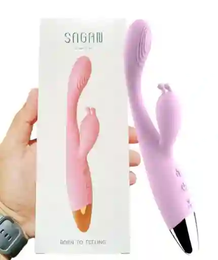 Vibrador De Lujo Doble Estimulacion Clitoris -punto G Rabbit Benny