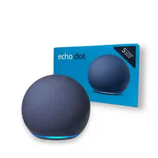 Amazon Echo Dot 5th Gen Con Alexa Última Versión Azul