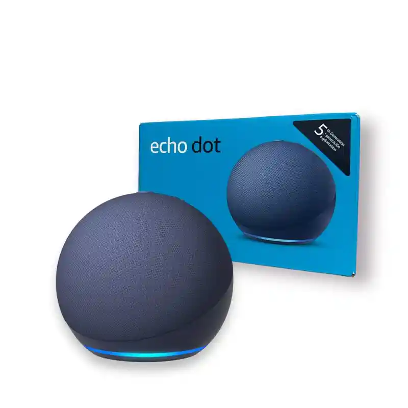 Amazon Echo Dot 5th Gen Con Alexa Última Versión Azul