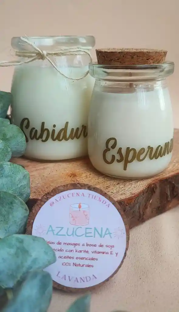 Vela De Soja Azucena