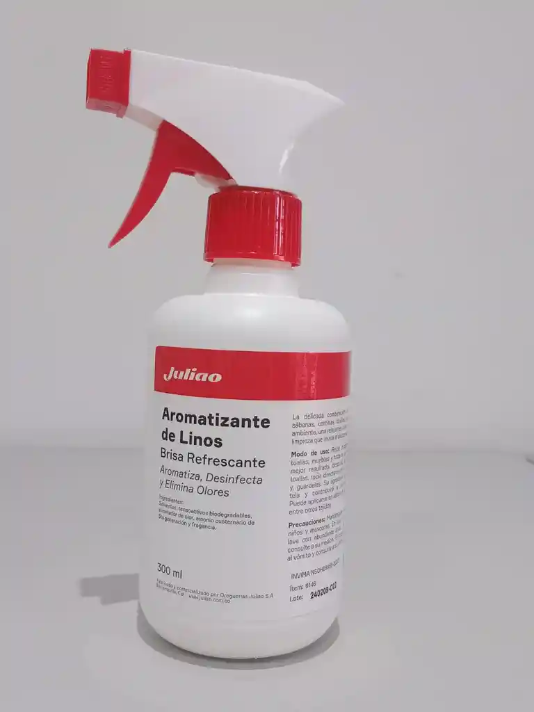 Aromatizante De Linos X300ml