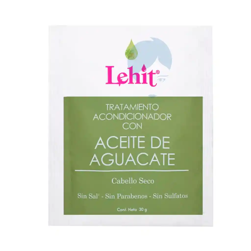 Lehit Tratamiento Aceite De Aguacate X30gr