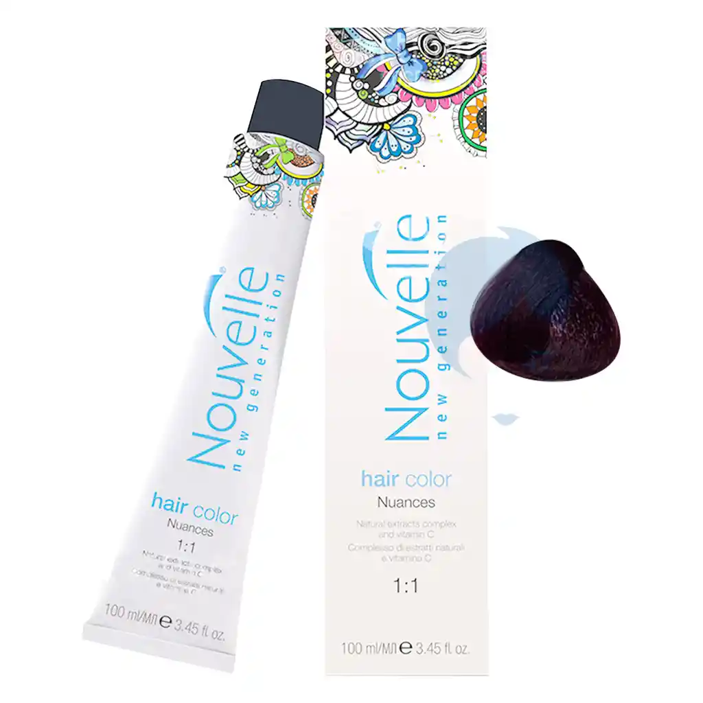 Nouvelle Tinte Rojo Carmin N.6.65 X 100gr