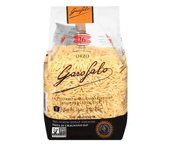 Orzo 100% Sémola De Trigo Italiano 454 Gr