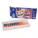 Acuarela En Tubo De 12 Ml X 12 Colores Surtidos