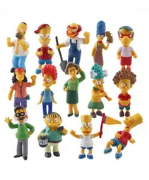 Figura De Accion The Simpsons Figuras Coleccionable 14 Piezas Acción Regalo Juguete