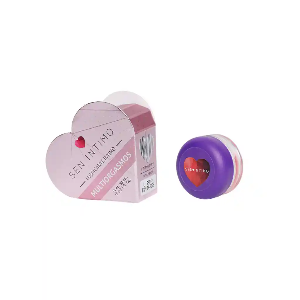 Multiorgasmos Corazon X 10 Ml Sen Intimo