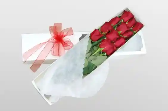 Caja De Rosas Tiffany