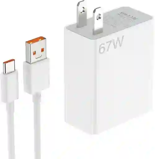 Cargador 67w Tipo Xiaomi Carga Rapida Aaa Usb A Tipo C