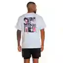 Camiseta Manga Corta Camobright Hombre Blanco-s