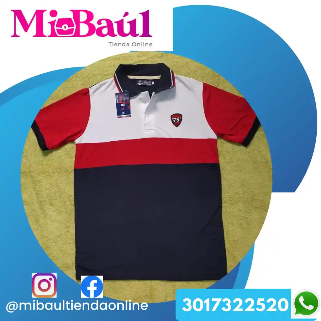 Sueter Tipo Polo Para Hombre