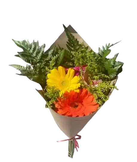 Flores De Gerberas En Ramo/bouquet