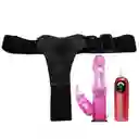 Arnes Vibrador Rotatorio Rabbit Estimulaciòn Clitorial