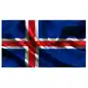 Bandera Islandia 1.50x90cm Exterior Grande