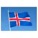 Bandera Islandia 1.50x90cm Exterior Grande