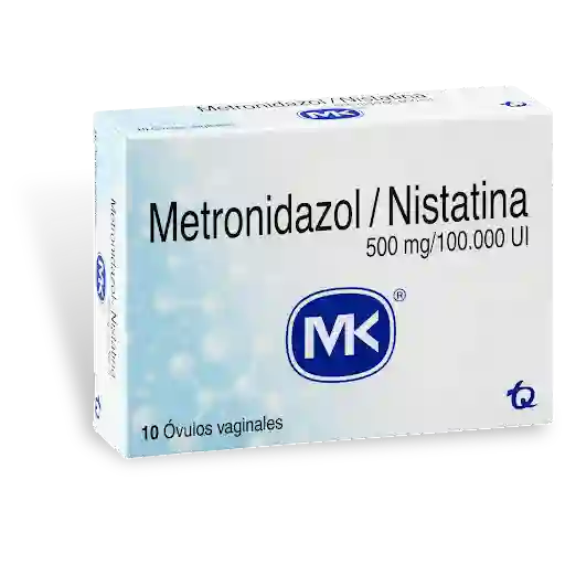 Metronidazol Nistatina 500mg/100/000ui