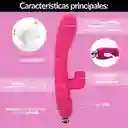 Vibrador Y Succionador Consolador Doble Estimulación Dildo