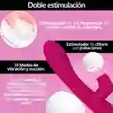 Vibrador Y Succionador Consolador Doble Estimulación Dildo