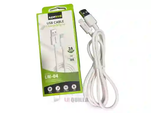 Cable Usb Para Iphone / Datos Y Carga Rapida
