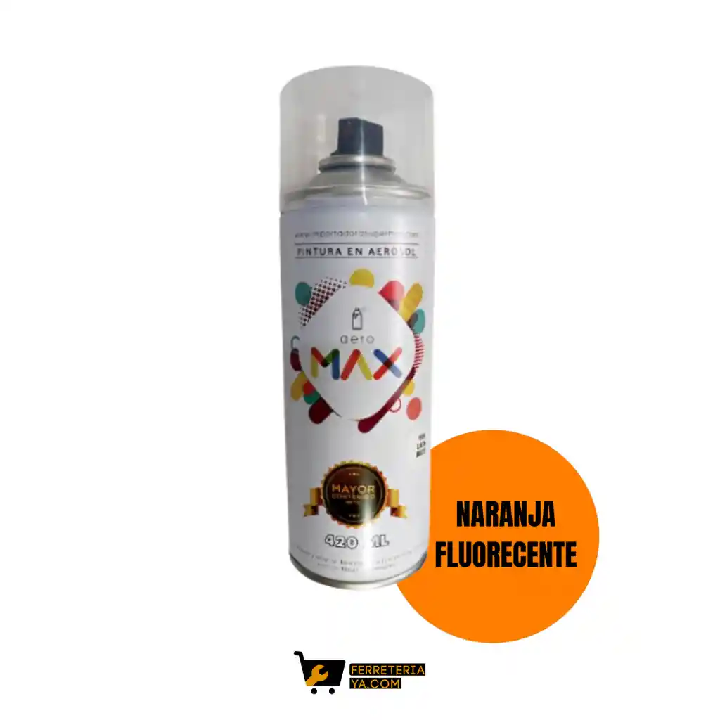 Laca Fluorecente Naranja