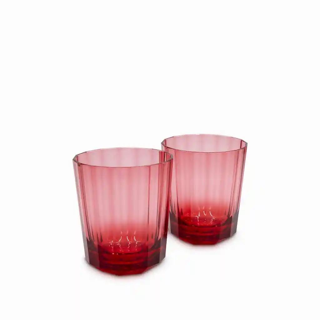 Vaso Aria Rojo 430ml Setx2