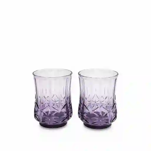 Vaso Venus Morado 450ml Setx2