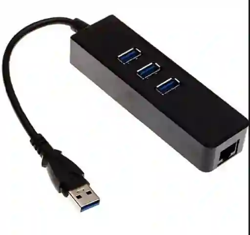 Hub Usb 3.0 Con Puerto Ethernet Gigabit Adaptador