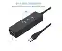 Hub Usb 3.0 Con Puerto Ethernet Gigabit Adaptador