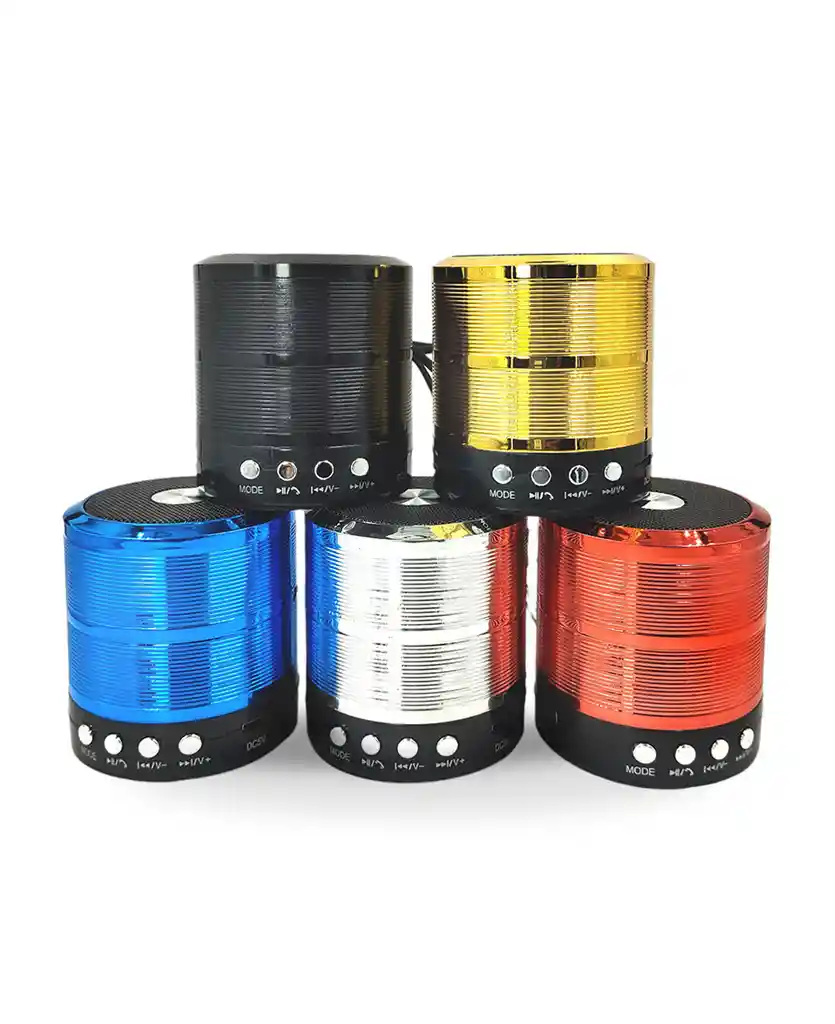 Mini Parlante Ws-887 Negro