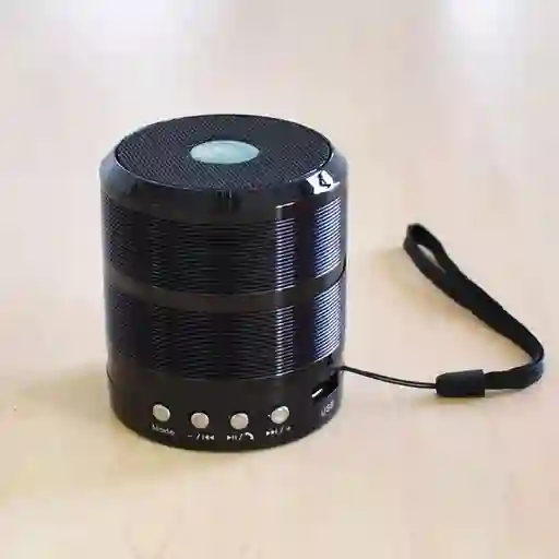 Mini Parlante Ws-887 Negro
