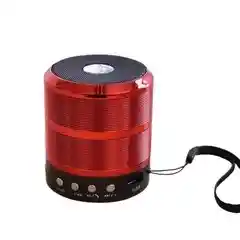 Mini Parlante Ws-887 Rojo