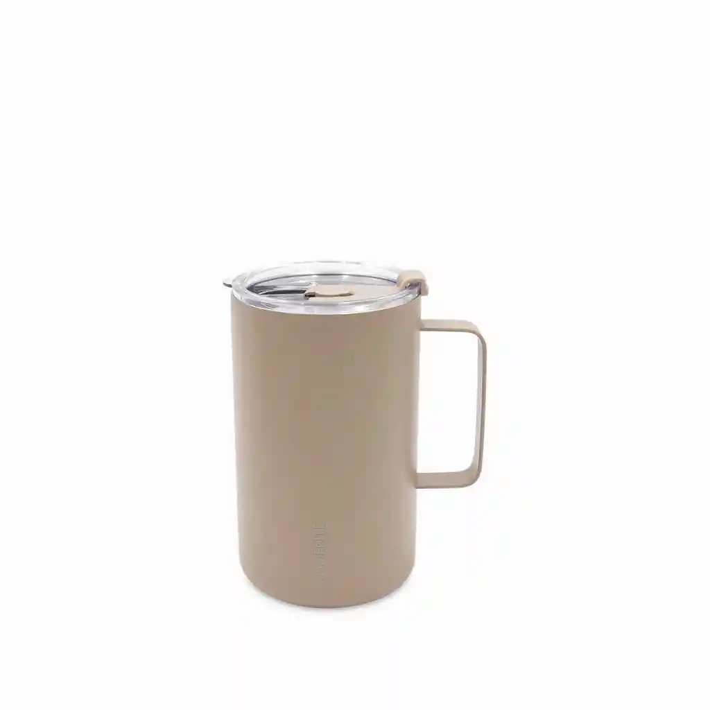 Mug Doble Pared Beige 500ml