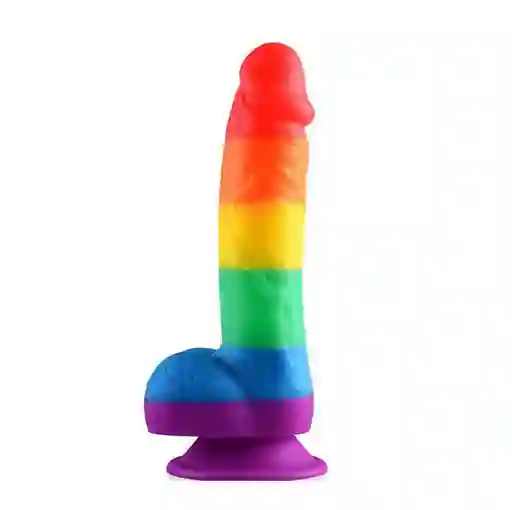 Consolador Arcoiris Chupa 19 Cm