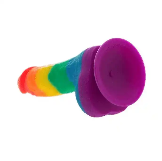 Consolador Arcoiris Chupa 19 Cm