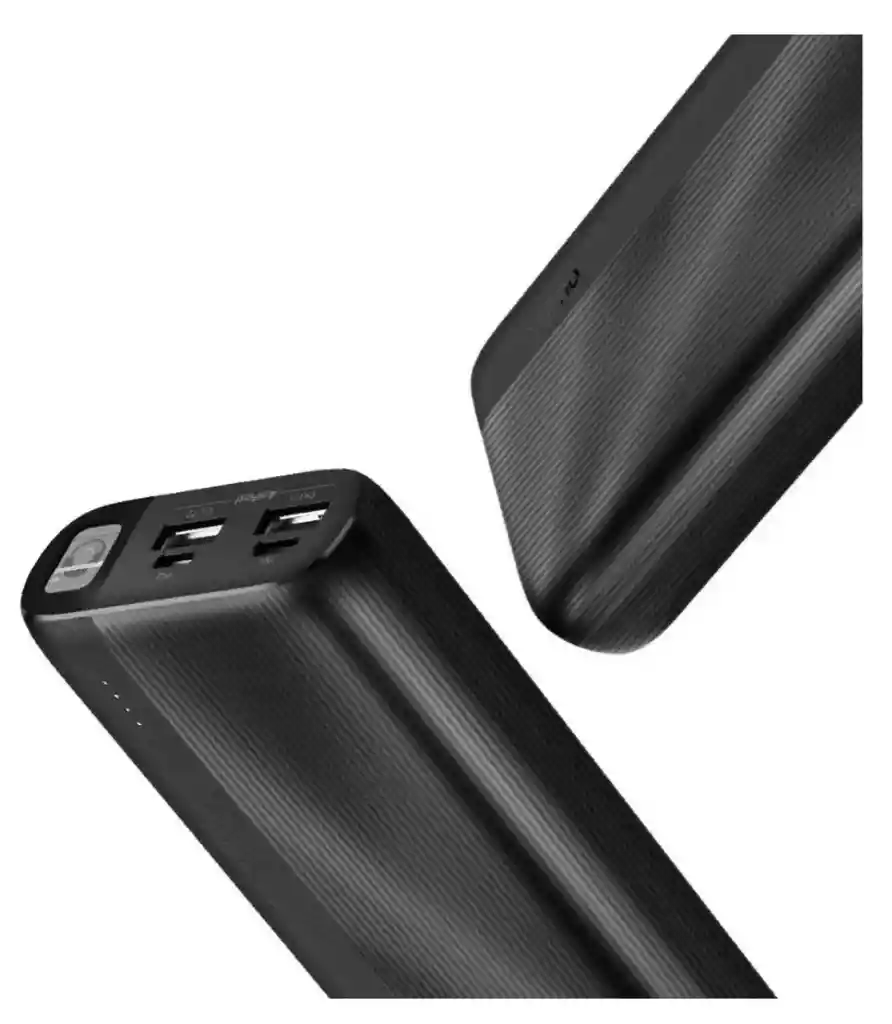 Power Bank Oraimo 20000mah Negro Linterna Luz Led