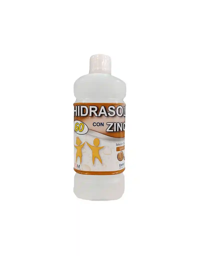 Hidrasol 60 Con Zinc Coco 500ml Icom