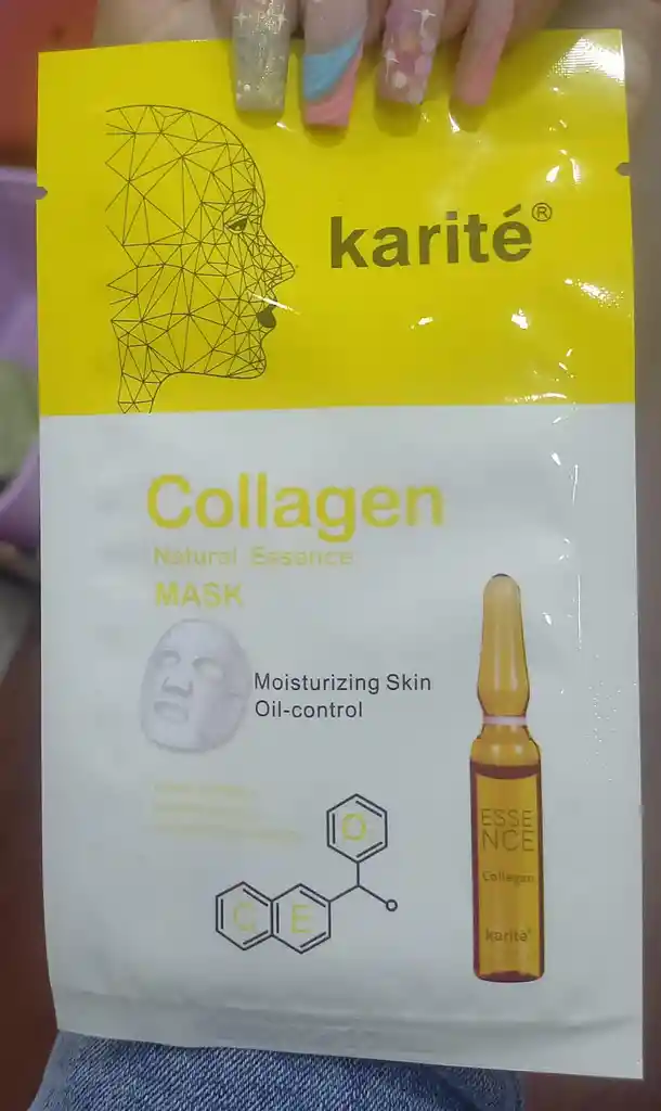 Mascarilla Facial De Colágeno