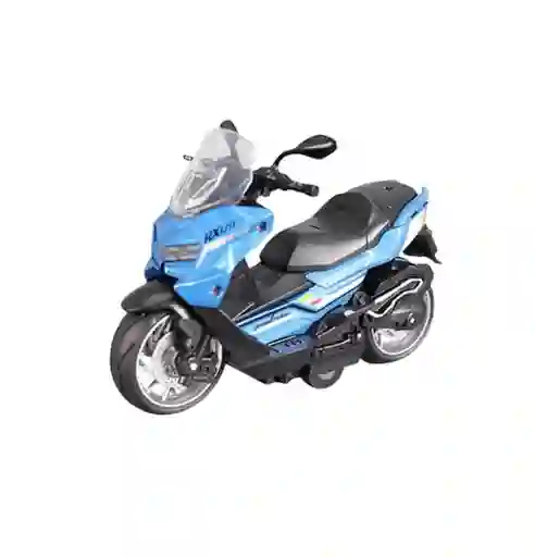 Juguete Coleccionable Moto Pulsar Rx120 Azul Ref: My66 - M2234 Metalica Con Retroceso Y Sonido - Largo X 15cm Juego, Juguete, Coleccion, Vehiculo, Regalo, Cumpleaños, Amor, Feliz Dia, Metal, Sonido, Resistente