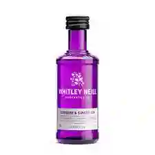 Ginebra Whitley Neill Miniatura Rubharb Ginger Gin 50 Ml