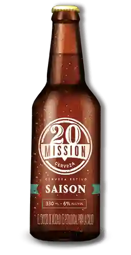 Cerveza 20 Mission Saison