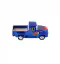Juguete Coleccionable Camioneta Ford F-100 Modelo 1956 Azul Ref: Kt5385df Metalico Con Retroceso - Largo X 14cm Juego, Juguete, Coleccion, Vehiculo, Regalo, Cumpleaños, Amor, Feliz Dia, Metal, Sonido, Resistente
