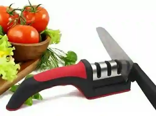 Afilador De Cuchillos Fácil De Usar Ergonómico